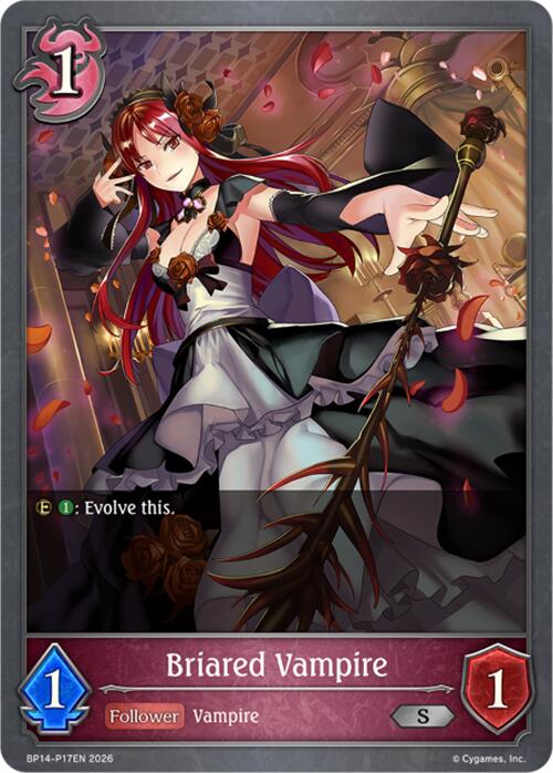 Briared Vampire - P17 (Foil) (BP14-P17EN) [Banquet of Dreams]