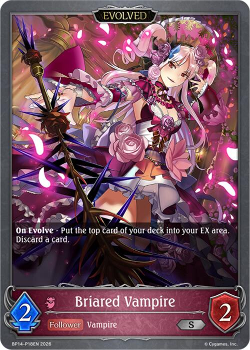 Briared Vampire (Evolved) - P18 (Foil) (BP14-P18EN) [Banquet of Dreams]