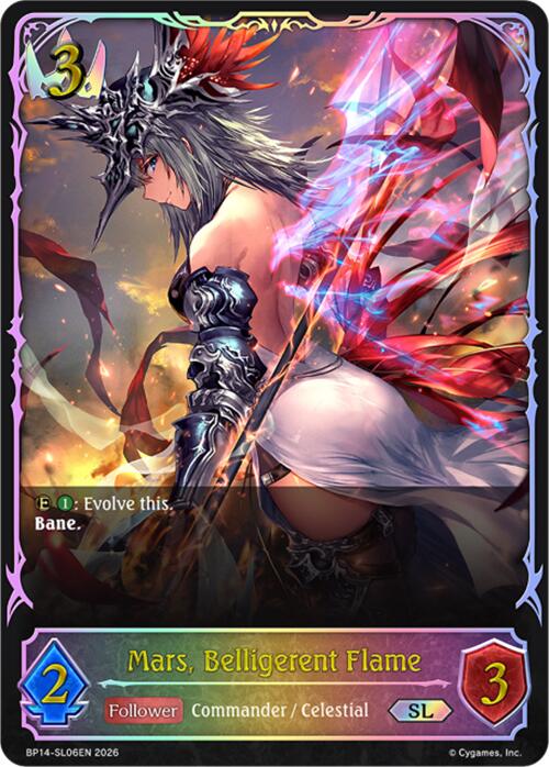Mars, Belligerent Flame (BP14-SL06EN) [Banquet of Dreams]