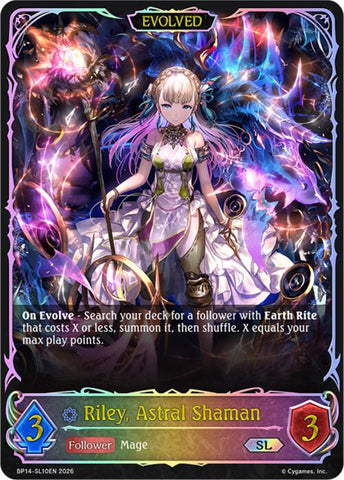 Riley, Astral Shaman (Evolved) (BP14-SL10EN) [Banquet of Dreams]