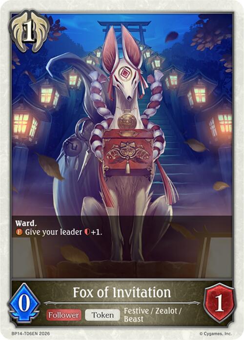Fox of Invitation (BP14-T06EN) [Banquet of Dreams]