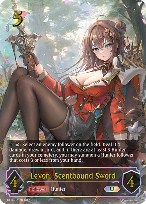 Levon, Scentbound Sword (BP14-U01EN) [Banquet of Dreams]