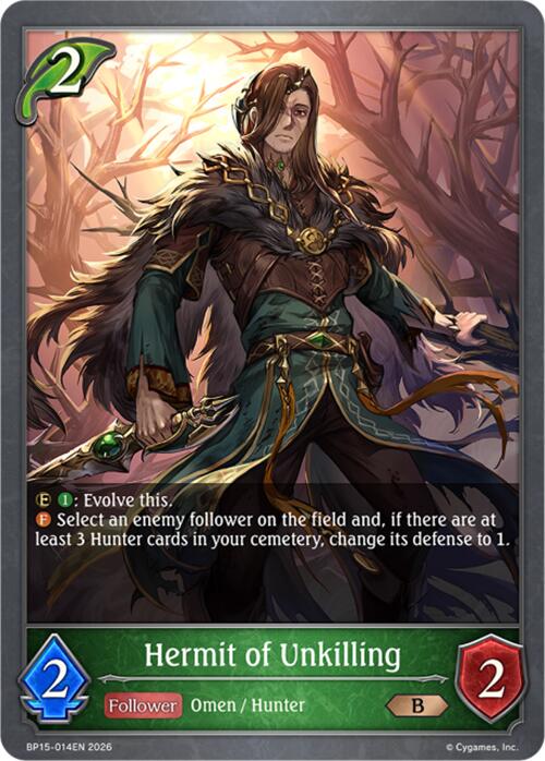 Hermit of Unkilling (BP15-014EN) [Trial of the Omens]