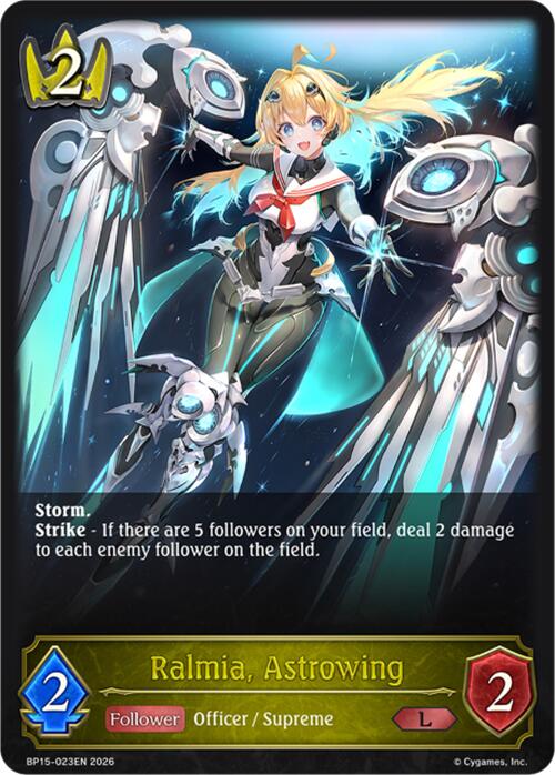 Ralmia, Astrowing (BP15-023EN) [Trial of the Omens]
