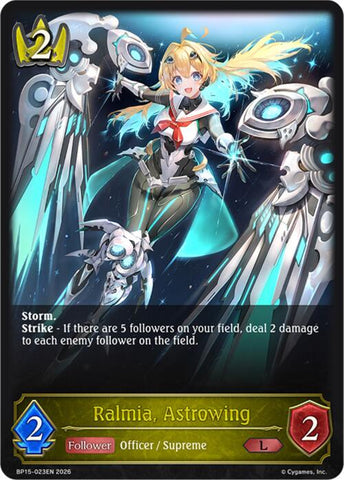 Ralmia, Astrowing (BP15-023EN) [Trial of the Omens]