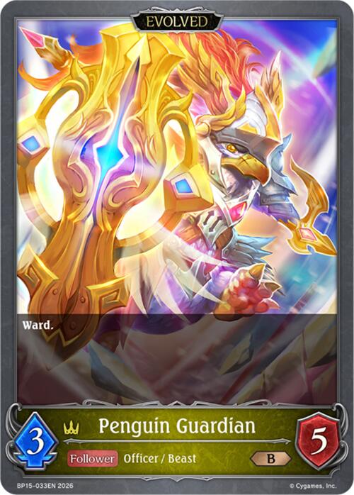 Penguin Guardian (Evolved) (BP15-033EN) [Trial of the Omens]