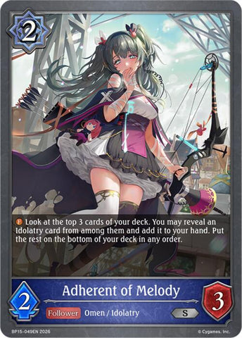 Adherent of Melody (BP15-049EN) [Trial of the Omens]