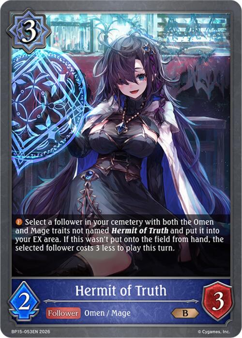 Hermit of Truth (BP15-053EN) [Trial of the Omens]