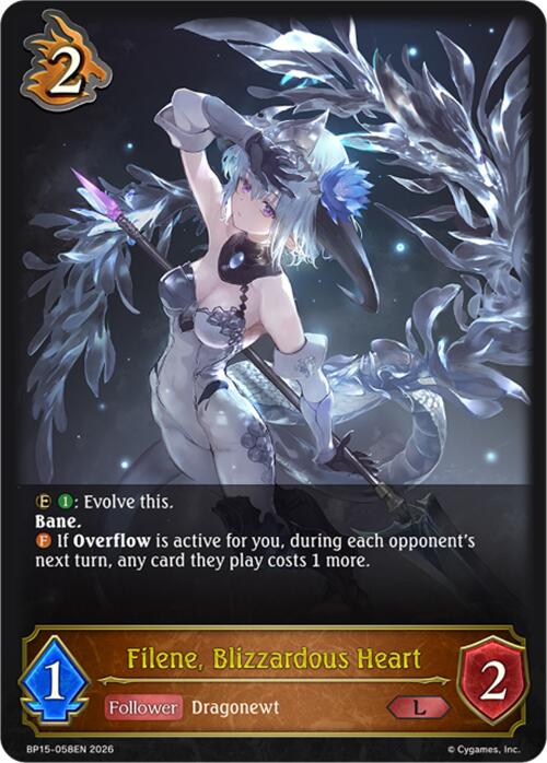 Filene, Blizzardous Heart (BP15-058EN) [Trial of the Omens]