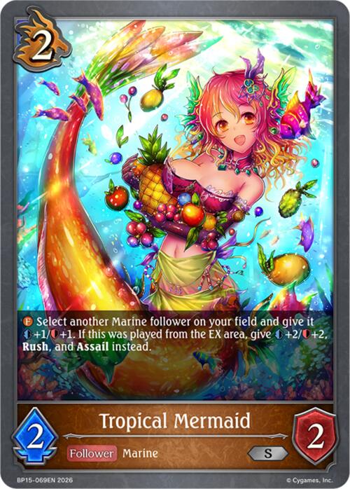 Tropical Mermaid (BP15-069EN) [Trial of the Omens]