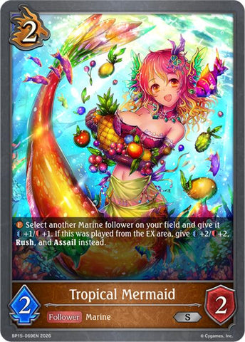 Tropical Mermaid (BP15-069EN) [Trial of the Omens]