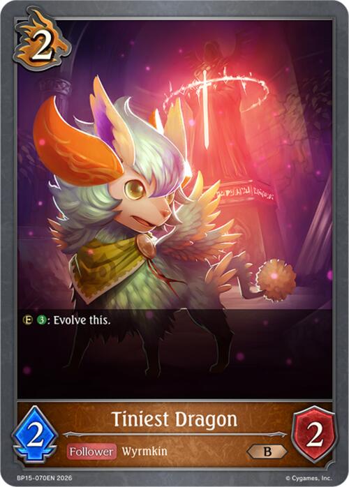 Tiniest Dragon (BP15-070EN) [Trial of the Omens]