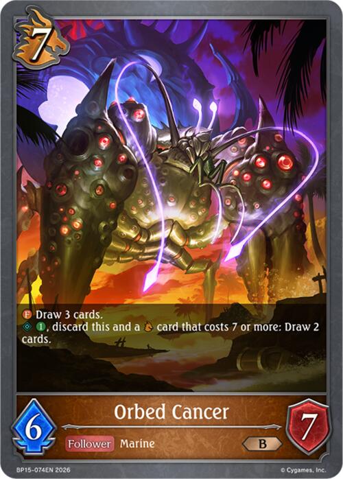 Orbed Cancer (BP15-074EN) [Trial of the Omens]