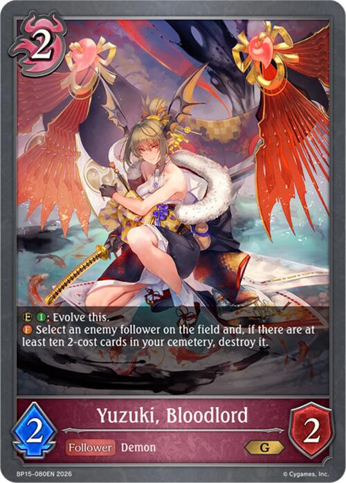 Yuzuki, Bloodlord (BP15-080EN) [Trial of the Omens]