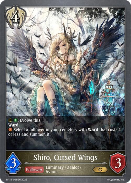 Shiro, Cursed Wings (BP15-098EN) [Trial of the Omens]
