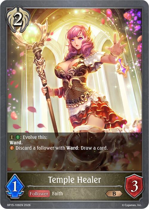 Temple Healer (BP15-106EN) [Trial of the Omens]