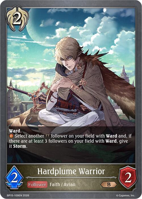 Hardplume Warrior (BP15-109EN) [Trial of the Omens]