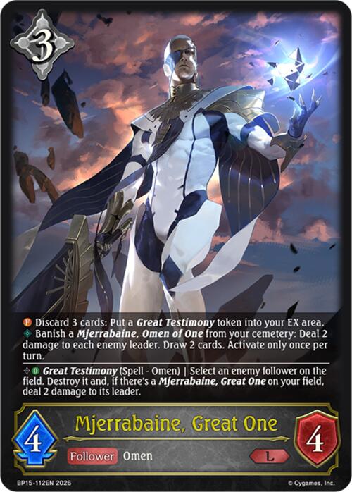 Mjerrabaine, Great One (BP15-112EN) [Trial of the Omens]