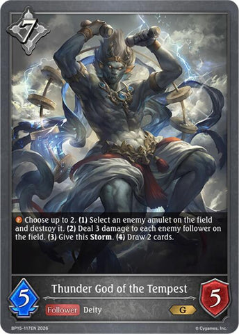 Thunder God of the Tempest (BP15-117EN) [Trial of the Omens]