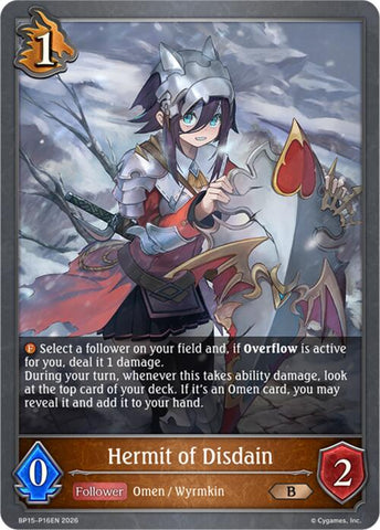 Hermit of Disdain - P16 (Foil) (BP15-P16EN) [Trial of the Omens]