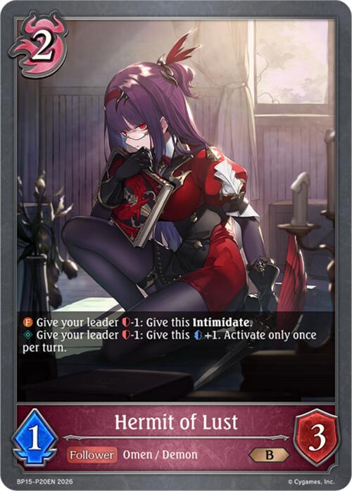 Hermit of Lust - P20 (Foil) (BP15-P20EN) [Trial of the Omens]