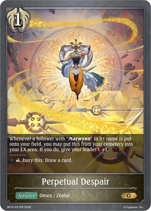 Perpetual Despair - P21 (Foil) (BP15-P21EN) [Trial of the Omens]