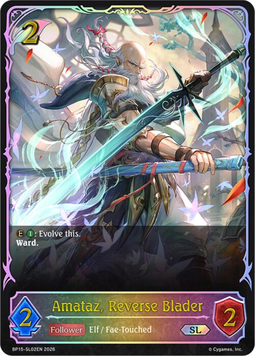 Amataz, Reverse Blader (BP15-SL02EN) [Trial of the Omens]
