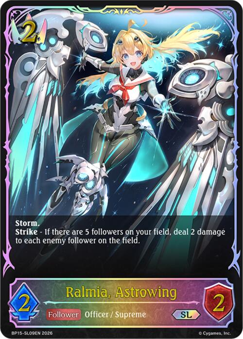 Ralmia, Astrowing (BP15-SL09EN) [Trial of the Omens]
