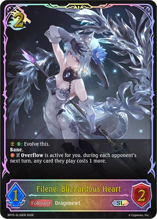 Filene, Blizzardous Heart (BP15-SL16EN) [Trial of the Omens]