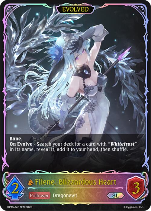 Filene, Blizzardous Heart (Evolved) (BP15-SL17EN) [Trial of the Omens]