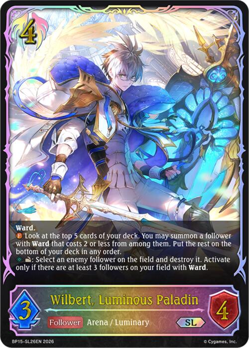 Wilbert, Luminous Paladin (BP15-SL26EN) [Trial of the Omens]