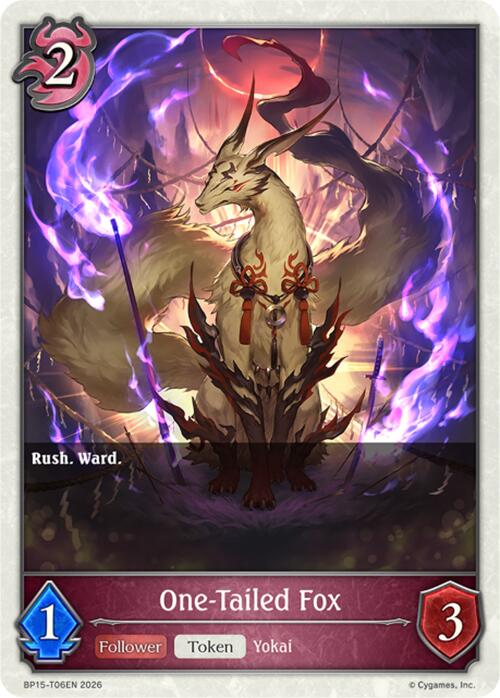 One-Tailed Fox (BP15-T06EN) [Trial of the Omens]