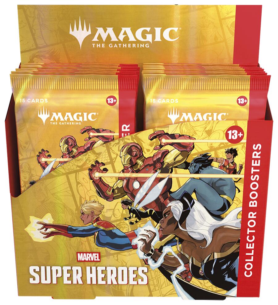 Marvel Super Heroes - Collector Booster Display