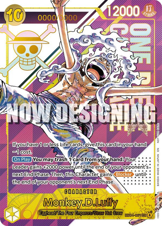 Monkey.D.Luffy (EB04-061) (Serial Numbered) [One Piece Promotion Cards]