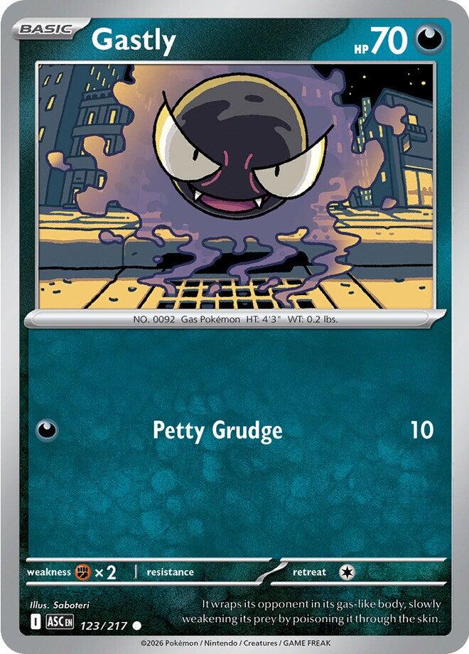 Gastly (123/217) [Mega Evolution: Ascended Heroes]