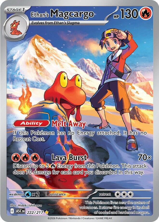 Ethan's Magcargo (222/217) [Mega Evolution: Ascended Heroes]