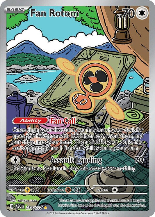 Fan Rotom (250/217) [Mega Evolution: Ascended Heroes]