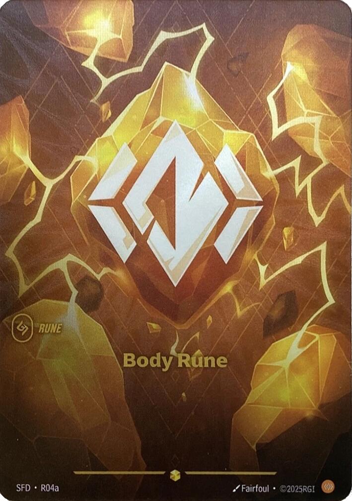 Body Rune (R04a) [SFD - R04a]