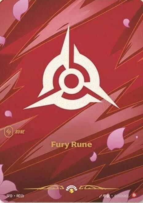 Fury Rune (R01b) [SFD - R01b]