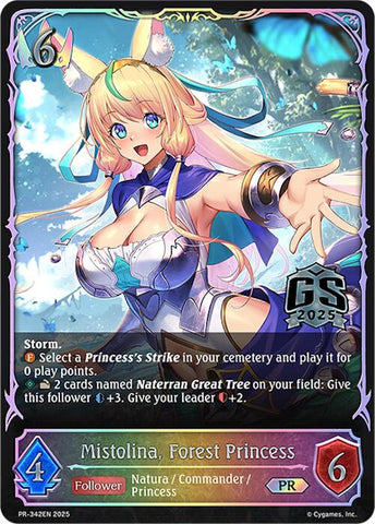 Mistolina, Forest Princess (PR-342EN) [Promotional Cards]
