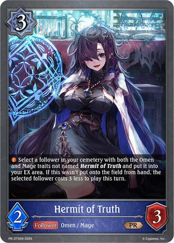 Hermit of Truth (PR-375EN) [Promotional Cards]