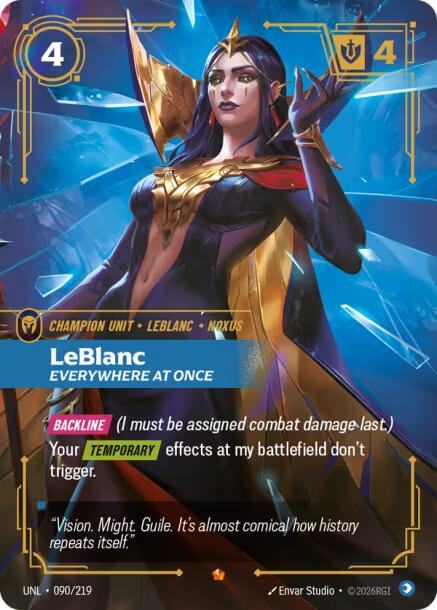 LeBlanc, Everywhere At Once [UNL - 090/219]