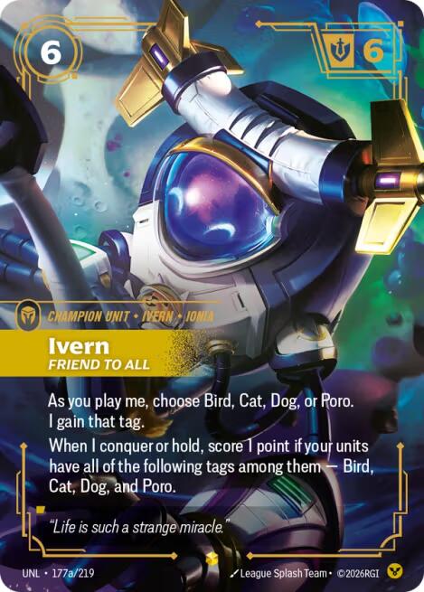Ivern, Friend to All (Alternate Art) [UNL - 177a/219]