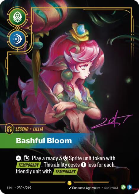 Lillia - Bashful Bloom (Signature) [UNL - 230*/219]