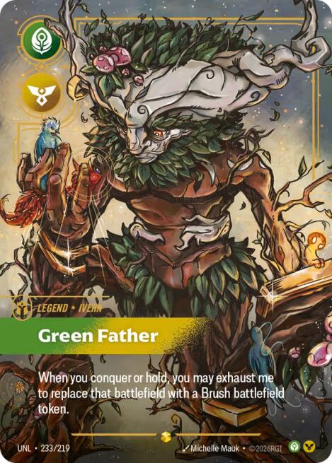 Ivern - Green Father (Overnumbered) [UNL - 233/219]