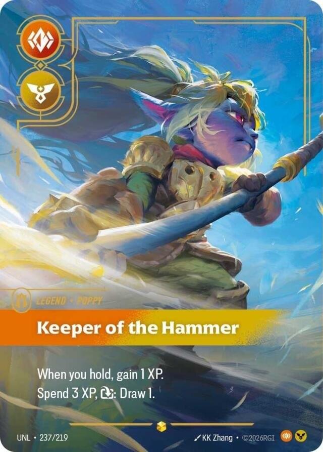 Poppy - Keeper of the Hammer (Overnumbered) [UNL - 237/219]