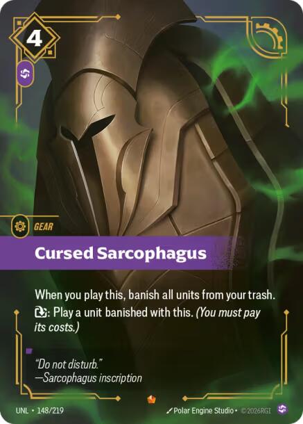 Cursed Sarcophagus [UNL - 148/219]