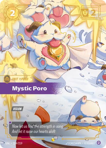 Mystic Poro (Overnumbered) [UNL - 224/219]