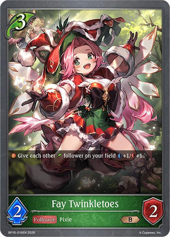 Fay Twinkletoes (BP16-016EN) [Advent of Genesis]