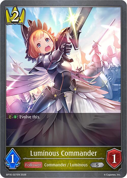 Luminous Commander (BP16-027EN) [Advent of Genesis]